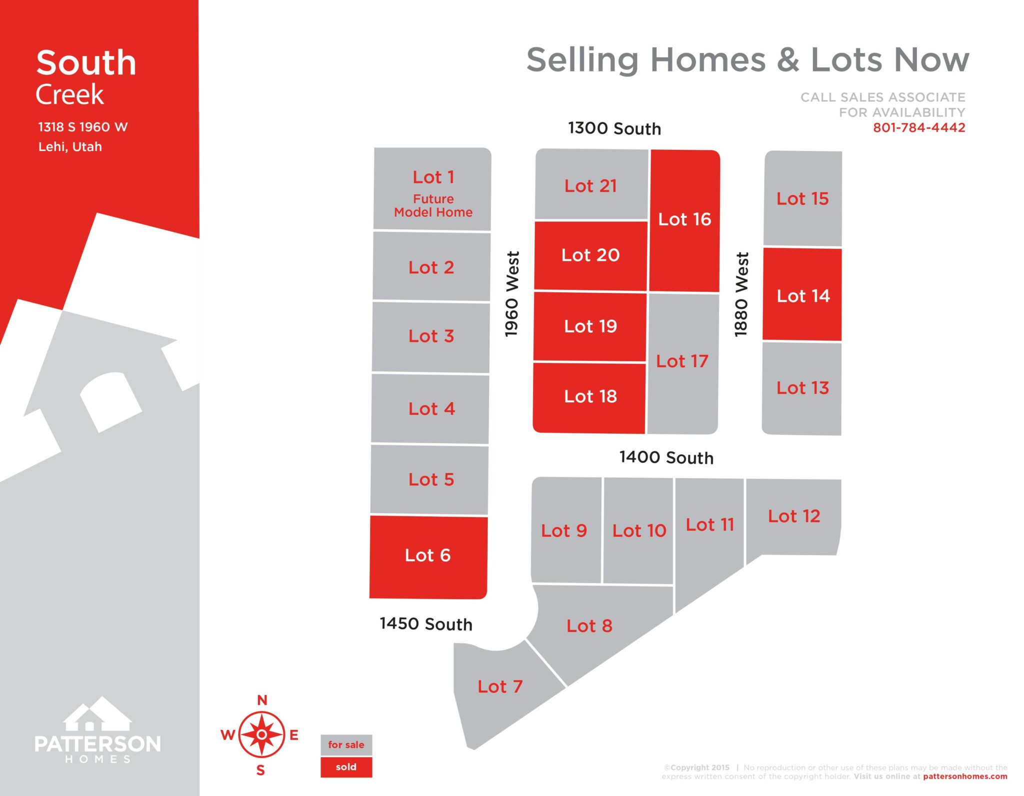 Illustrating the layout and features of the South Creek Community.